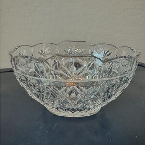 Gorgeous duncan miller tiffin glass oval bowl